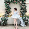 Women's Bubble Sleeve Trail Birthday Princess Dress
