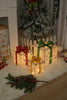 Remote Control Christmas Gift Box Lights Christmas Three-piece Decoration